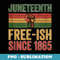 Juneteenth Free-ish Since 1865 Day Independence Black Pride - Signature Sublimation PNG File