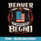 Beaver Utah USA Flag 4th Of July - Unique Sublimation PNG Download