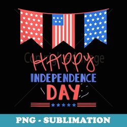 independence day usa american flag 4th of july - retro png sublimation digital download