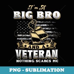 veteran big bro brother usa flag 4th of july - png sublimation digital download