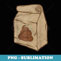 shit bag s-bag - elegant sublimation png download