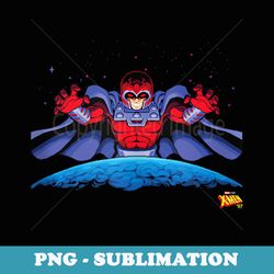 marvel x-men '97 vintage classic magneto cosmic villain - unique sublimation png download