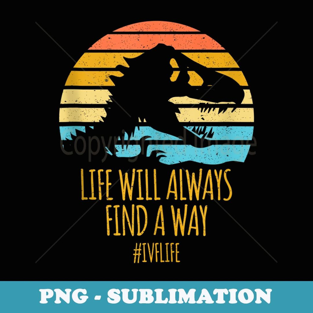 Retro IVF - Vintage IUI - Unique Sublimation PNG Download