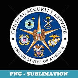 central security service css nsa intelligence veteran patch - png sublimation digital download