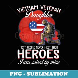 vietnam veteran daughter i was raised by mine - png sublimation digital download