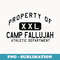 Property of Camp Fallujah Athletic Department - High-Resolution PNG Sublimation File