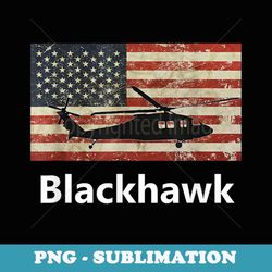 american flag usa black hawk helicopter pilot military army - creative sublimation png download