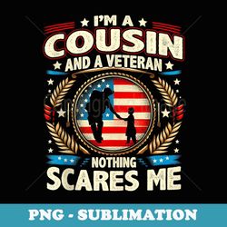 veteran cousin brother usa flag 4th of july - png sublimation digital download