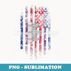 cambodian american flag - cambodia and usa pride