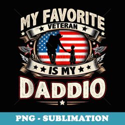 veteran daddio dad usa flag 4th of july - modern sublimation png file