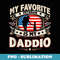 Veteran Daddio Dad USA Flag 4th Of July - Modern Sublimation PNG File