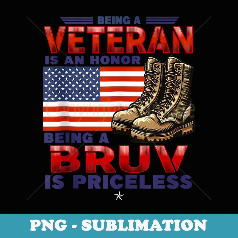 Veteran Bruv Brother USA Flag 4th Of July - Professional Sublimation Digital Download