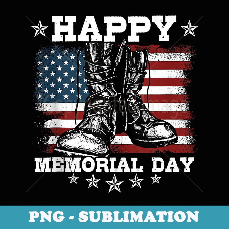 Remember The Fallen Veteran Military Vintage Memorial Day - Creative Sublimation PNG Download