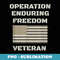 OEF Veteran Operation Enduring Freedom - Exclusive PNG Sublimation Download