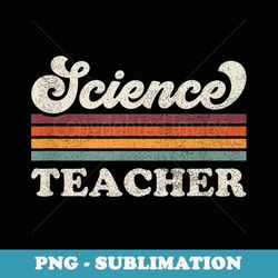 retro science teacher back to school - png transparent sublimation design