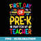 1st Day of Pre-K Pray for My Teacher Back to School - Stylish Sublimation Digital Download