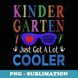 1st first day of kindergarten back to school boys - signature sublimation png file