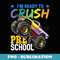 Ready to Crush Preschool Monster Truck Back to School Boys - Decorative Sublimation PNG File