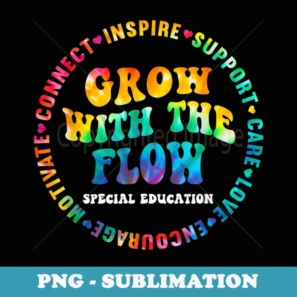 Tie Dye Sped Special Education Teacher Back To School - Premium Sublimation Digital Download
