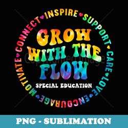 tie dye sped special education teacher back to school - premium sublimation digital download