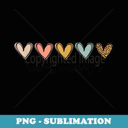 back to school s simple pastel heart school counselor - trendy sublimation digital download