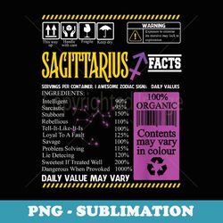sagittarius funny sagittarius facts zodiac sign - aesthetic sublimation digital file