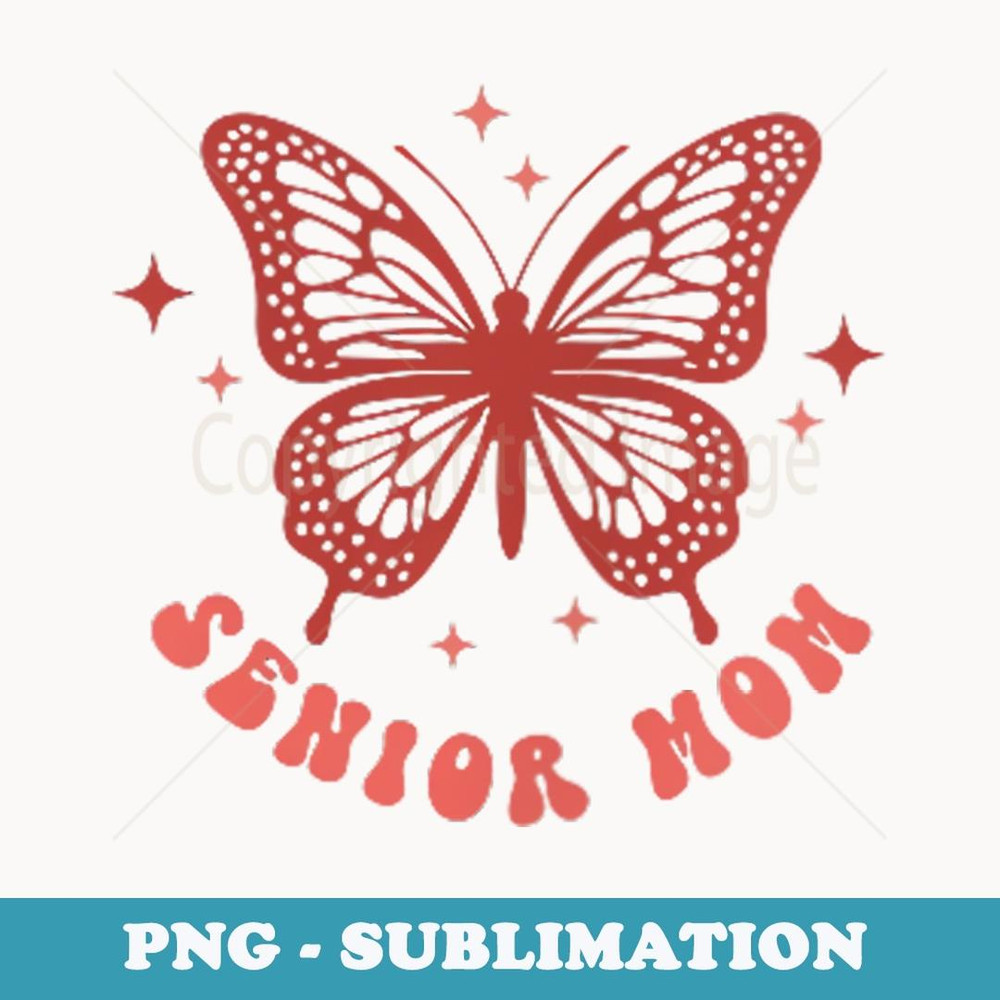 In My Senior Mom Era Class Of 2024 Senior Back To School - Modern Sublimation PNG File