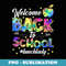 Welcome Back To School Lunch Lady Life Tie Dye Leopard - Digital Sublimation Download File