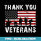 Veterans Day Thank You Veterans - Signature Sublimation PNG File