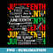 Juneteenth s Celebrate Black Freedom Day 1865 - Exclusive PNG Sublimation Download