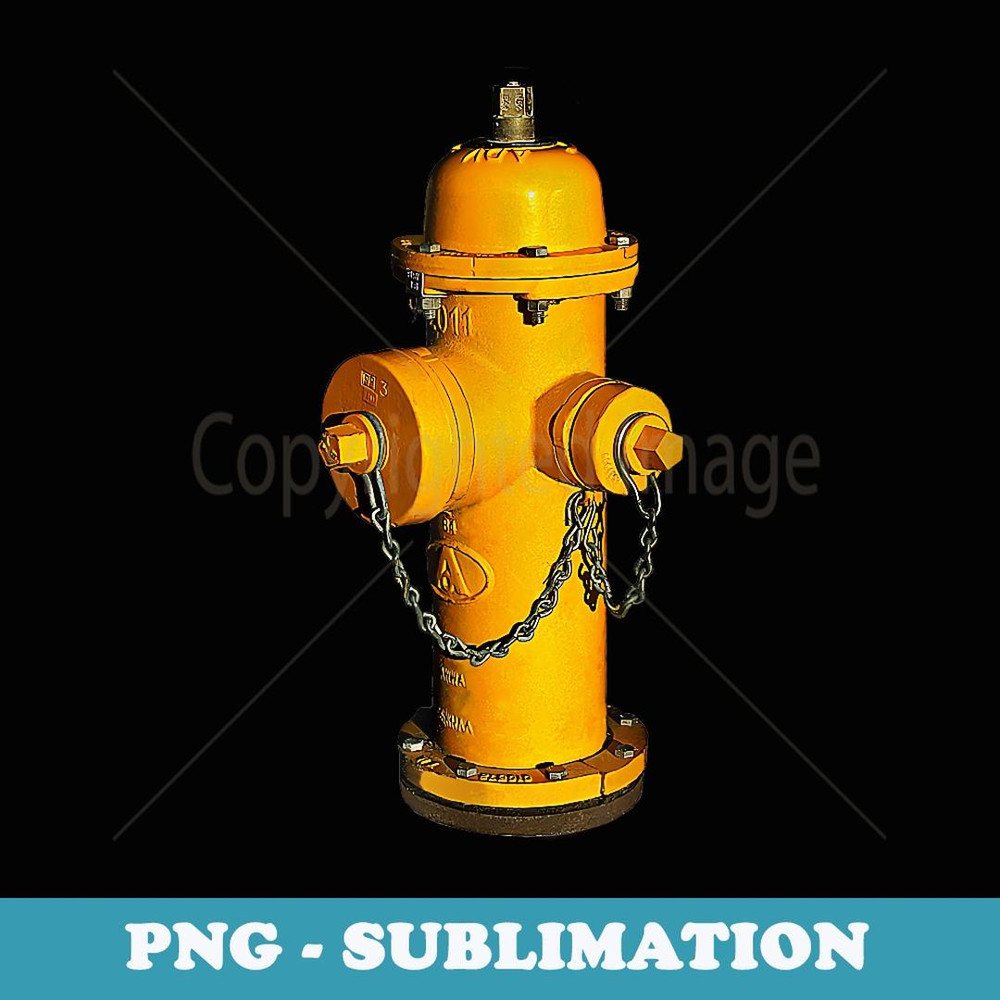 Fire Hydrant Fire Fireman Fighter - Sublimation PNG File