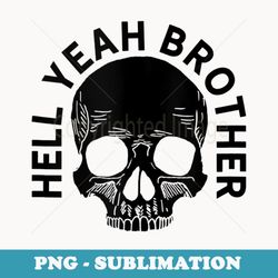 hell yeah brother - creepy skull pastel goth halloween punk