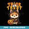 Halloween sweet Shiba Inu Design Trick or Treat - Professional Sublimation Digital Download