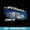 Disney Pixar Cars Jackson Storm 2.0 - Creative Sublimation PNG Download