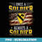 1st Cavalry Division Veteran Always a Soldier Military Xmas - PNG Sublimation Digital Download