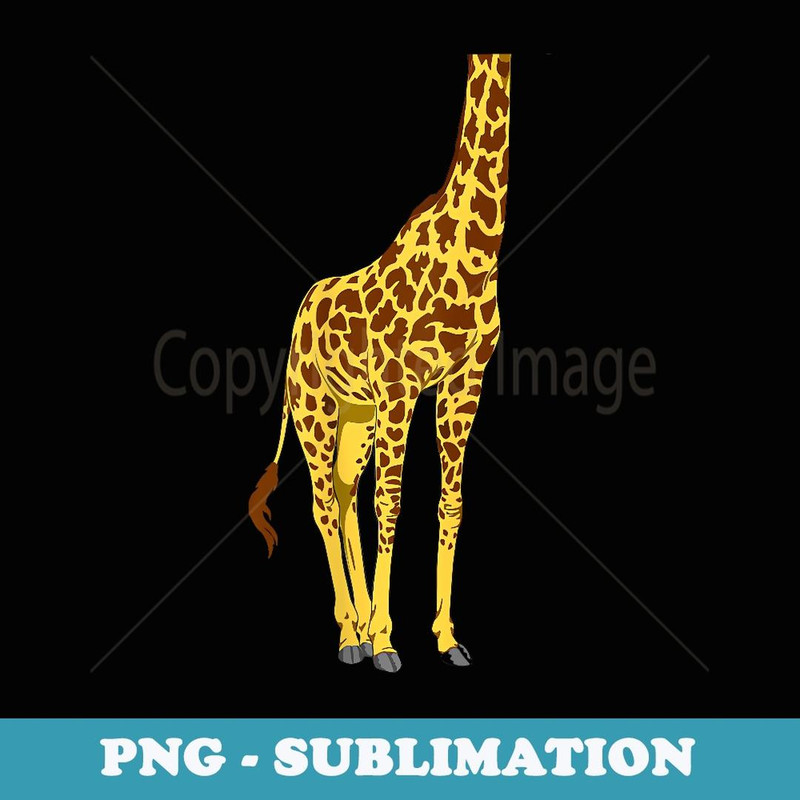 Giraffe For Adults Easy Halloween Costume - Professional Sublimation Digital Download