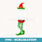 The Lawyer Elf Family Matching Xmas Funny Idea Christmas - Special Edition Sublimation PNG File