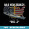 USS New Jersey BB-62 Battleship Veterans Day Warship Father - Instant PNG Sublimation Download