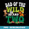 Dad Of The Wild And Two Zoo Birthday 2 Safari 2nd Bday - Creative Sublimation PNG Download
