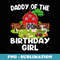 Barnyard Birthday Farm Animals Daddy Birthday Girl - Retro PNG Sublimation Digital Download