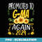 Promoted To G-MA Again 2024 Sunflower Matching Family - Special Edition Sublimation PNG File