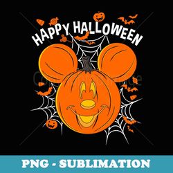 disney mickey & friends mickey pumpkin happy halloween - premium png sublimation file