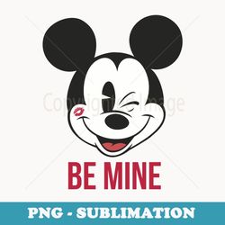 disney mickey and friends valentine's day be mine mickey - professional sublimation digital download