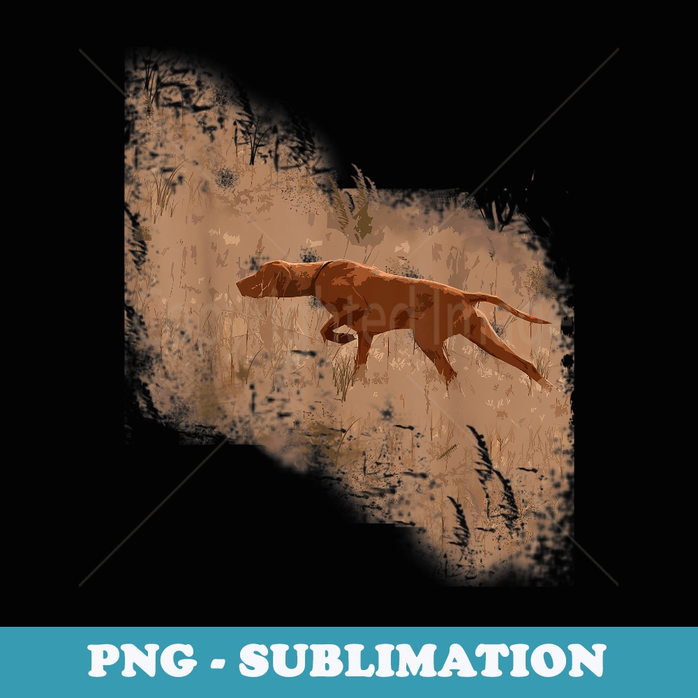 Vizsla dog Hunting Pointer Love - Artistic Sublimation Digital File