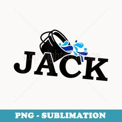 jack jill matching set halloween and costume for couples - stylish sublimation digital download