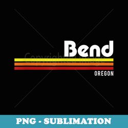 bend oregon - png transparent sublimation design