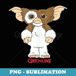 gremlins gizmo small vintage fluffy menace portrait - artistic sublimation digital file