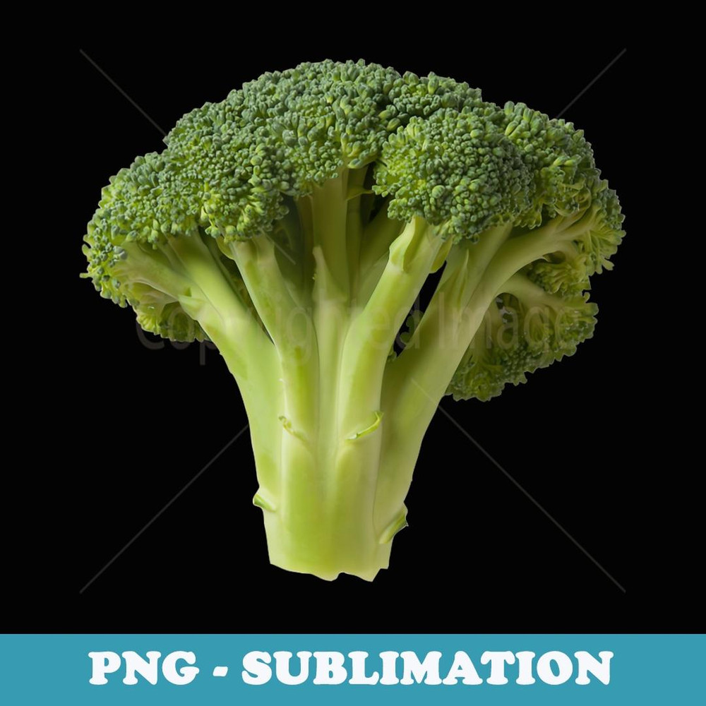 Broccoli Piece Thick Green Stalk Halloween Costume - Premium Sublimation Digital Download