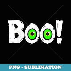 boo halloween costume scary green eye balls eyeballs - aesthetic sublimation digital file