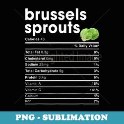 brussels sprouts nutrition facts - unique sublimation png download
